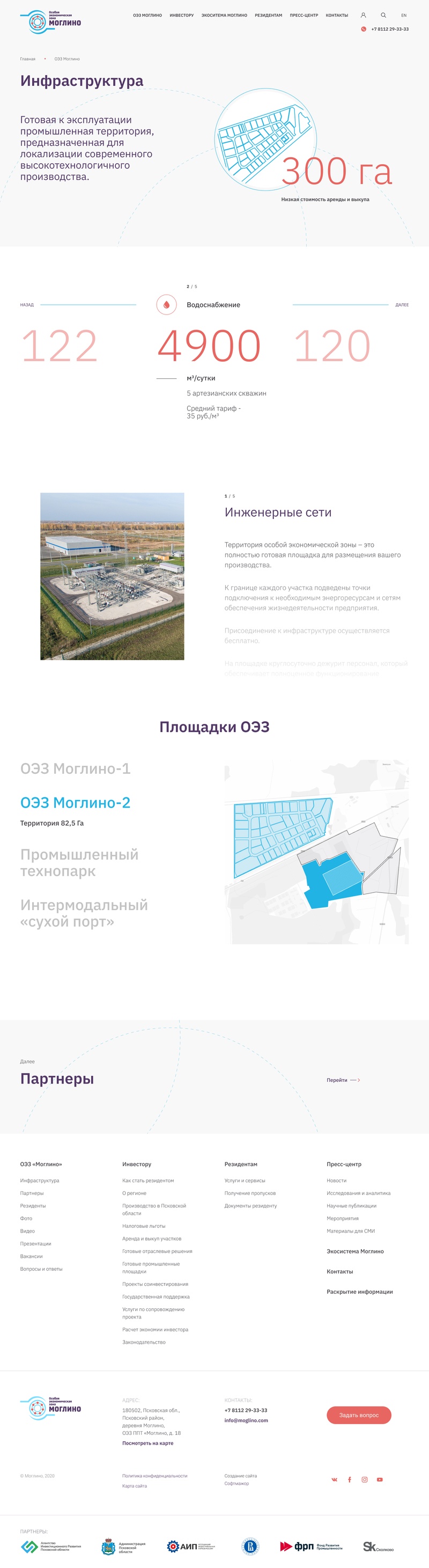сайт особой экономической зоны «моглино»